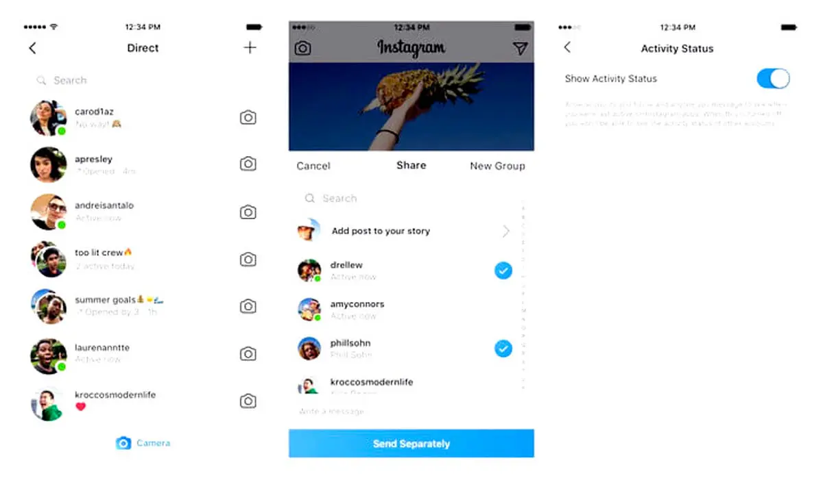 راه حلی برای عدم نمایش آنلاین بودن شما در اینستاگرام