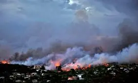 آتن در محاصره آتش؛ دست کم ۵۰ کشته و ۱۷۲ زخمی