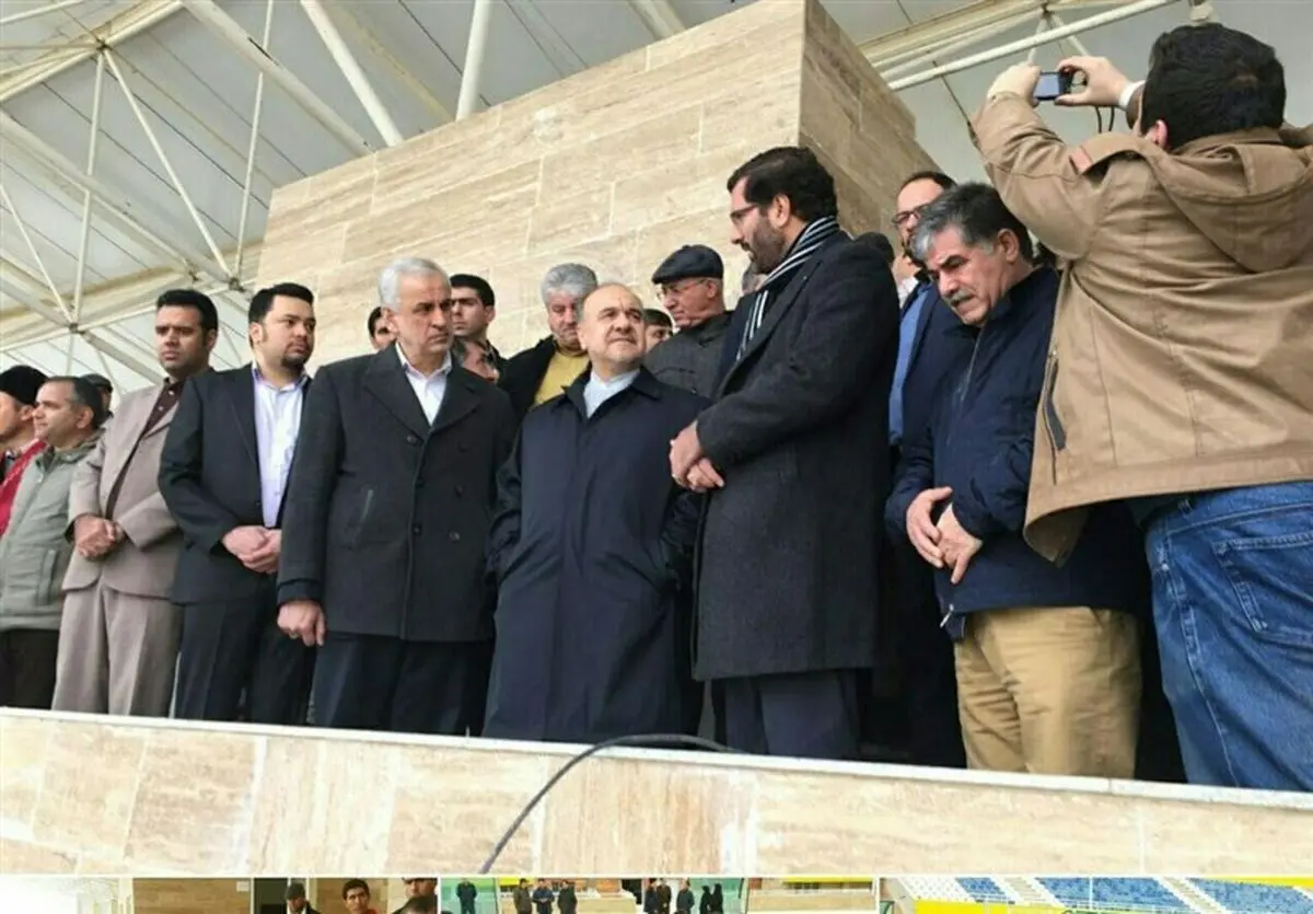 وزیر ورزش و جوانان از ورزشگاه ۱۵ هزارنفره بجنورد بازدید کرد