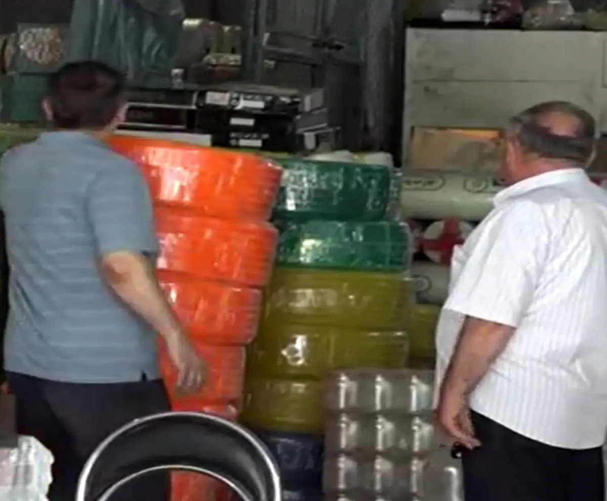 رونق بنکداران ایرانی در ارمنستان + فیلم