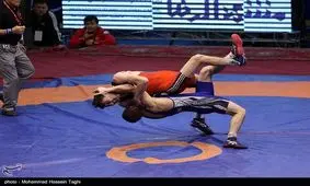 تیم ایران "الف" قهرمان کشتی آزاد جام تختی شد