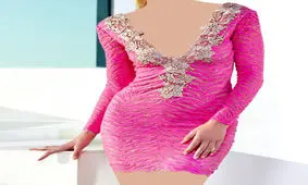  مدل لباس مجلسی کوتاه