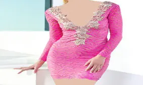  مدل لباس مجلسی کوتاه