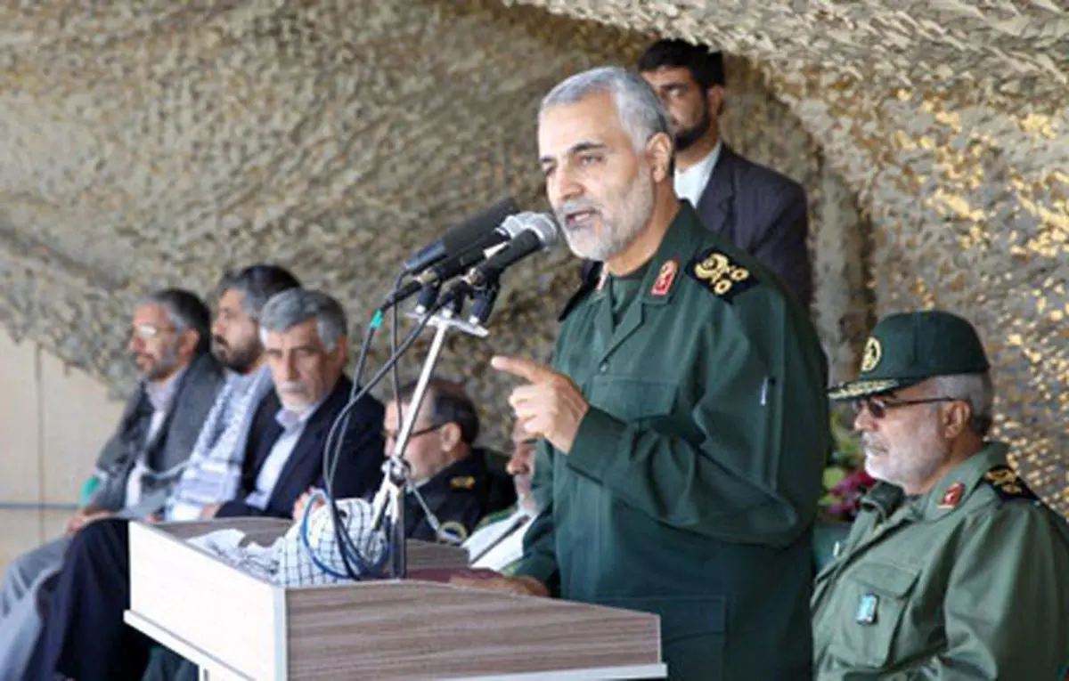 پاسخ های کوبنده سردار سلیمانی به آمریکایی ها + فیلم
