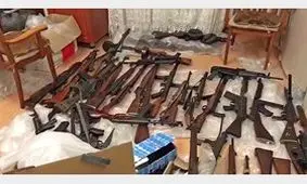 انهدام بزرگ قاچاقچیان اسلحه در روسیه+عکس