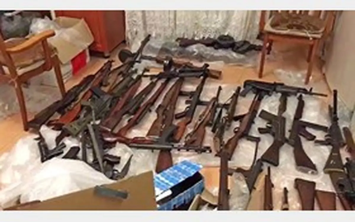 انهدام بزرگ قاچاقچیان اسلحه در روسیه+عکس