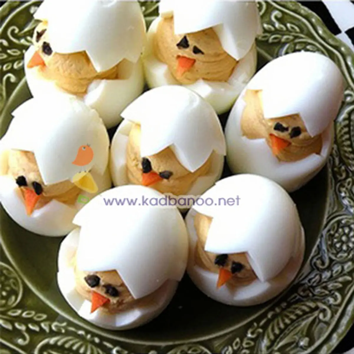 تخم مرغ به شکل جوجه