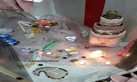 تزیین جهیزیه شیک عروس