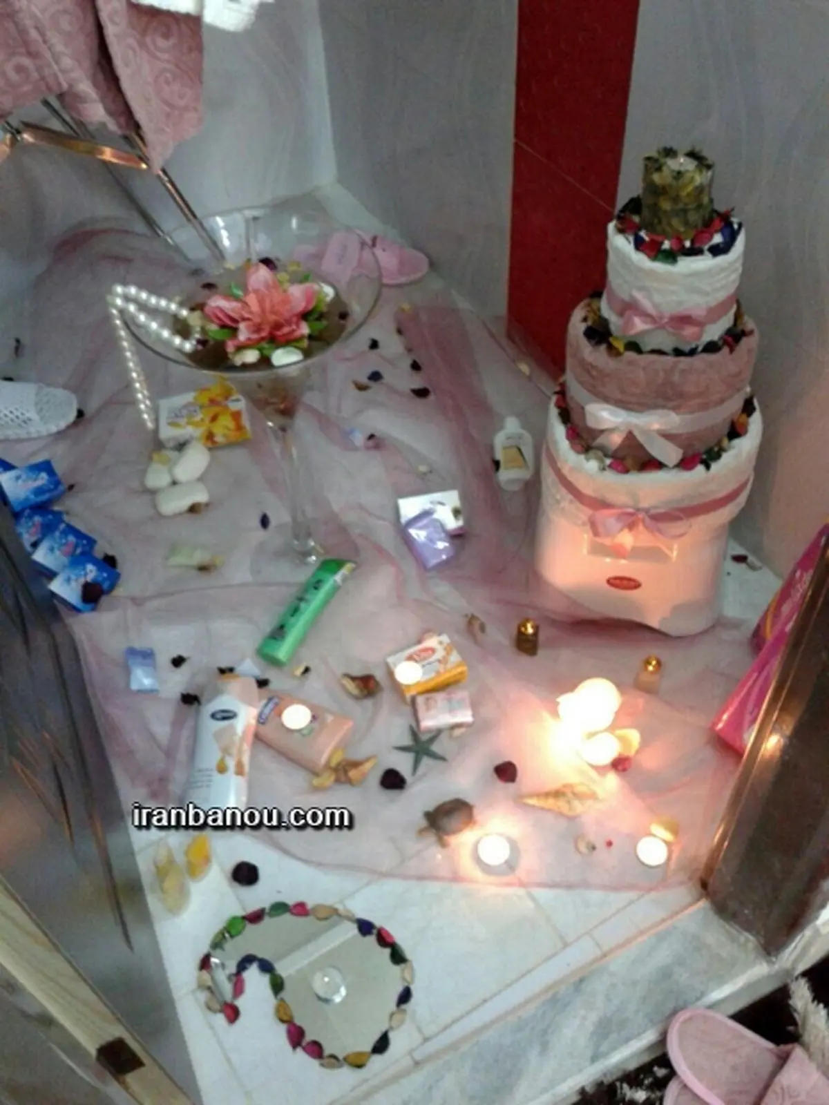 تزیین جهیزیه شیک عروس