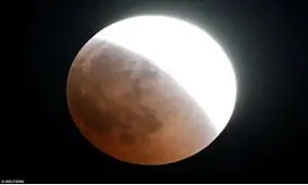 برگزیده تصویری خسوف قرن را ببینید