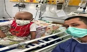 بازیگر بلندقد "پایتخت" کودک سرطانی را به آرزویش رساند/عکس