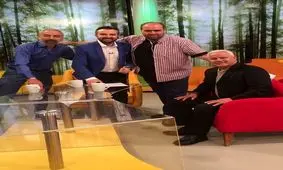 علی پروین در یک برنامه صبحگاهی