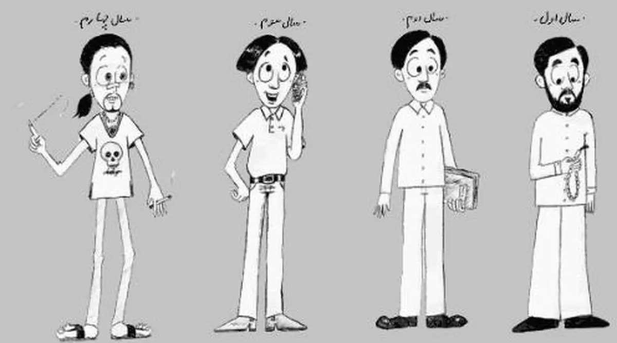 رفتار پسرهای دانشجو از ترم اول تا آخر دانشگاه (طنز)