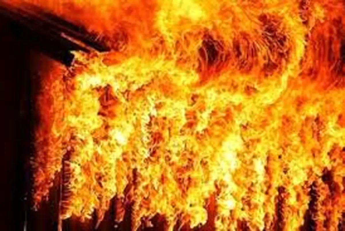 آتش سوزی مرگبار در مشهد+تصاویر