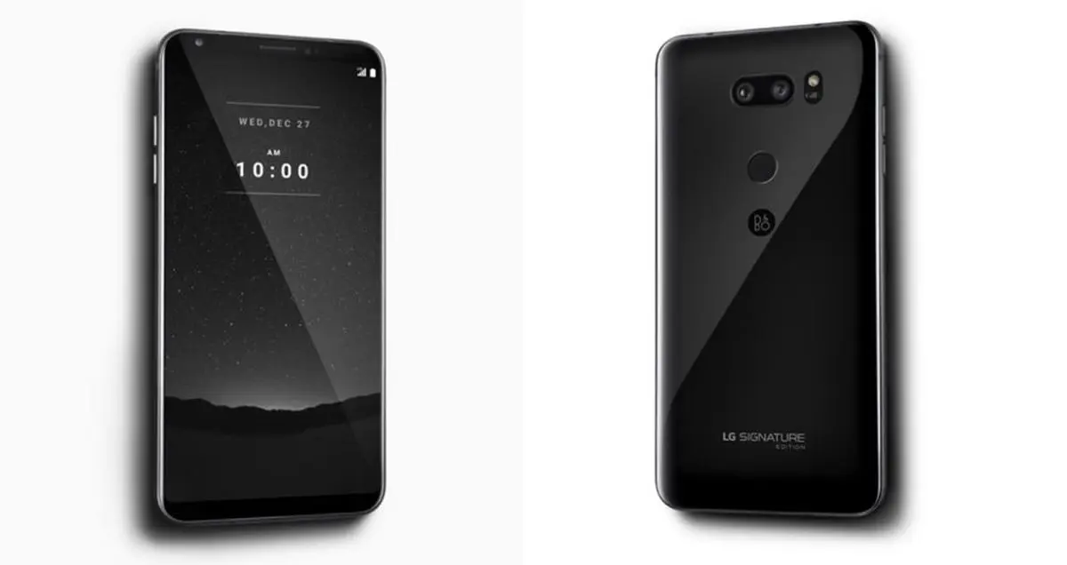 ال جی V35 Signature با قیمت 1790 دلار به بازار عرضه می شود