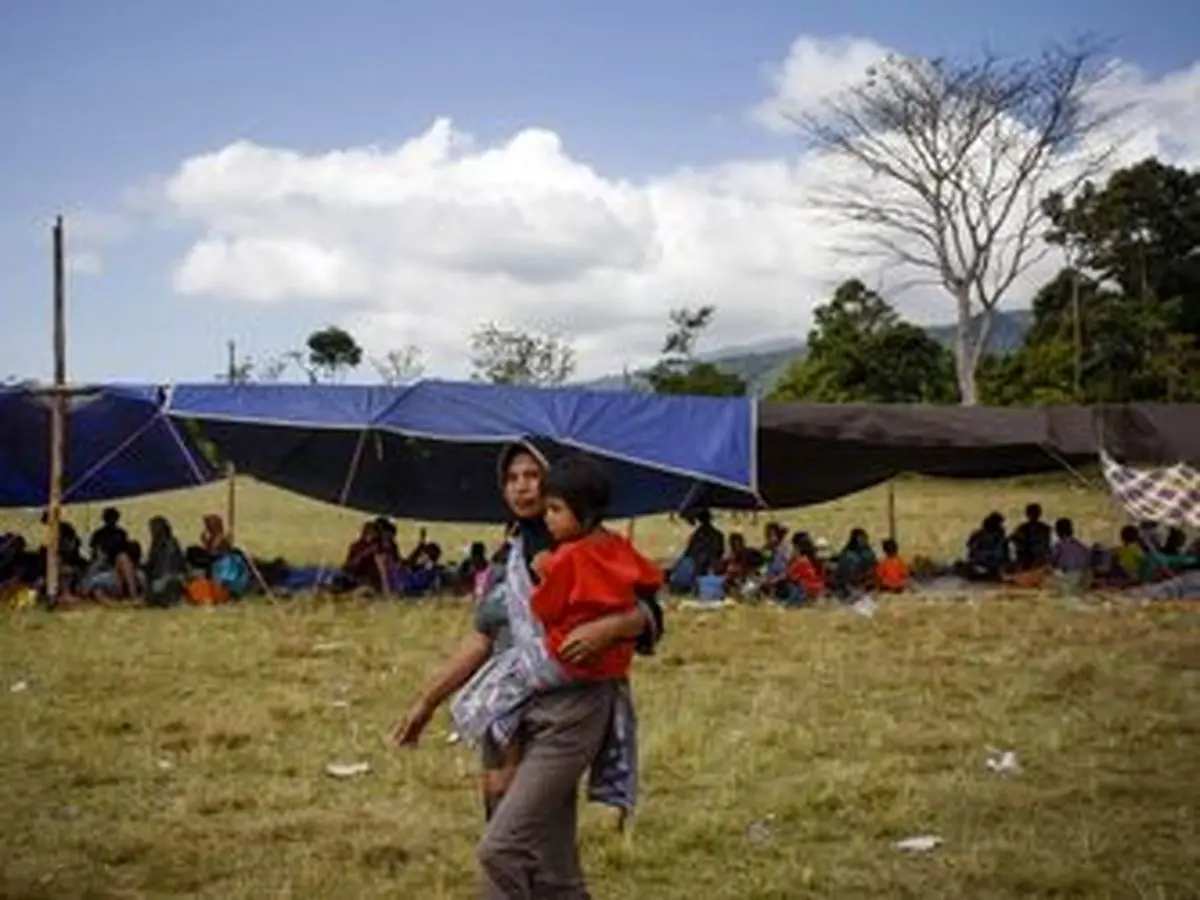 گزارش تصویری از زلزله شدید در اندونزی