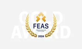 کسب نشان طلای بازارهای سهام FEAS  توسط کارگزاری مفید

