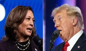 برتری هریس بر ترامپ در یک نظرسنجی جدید

