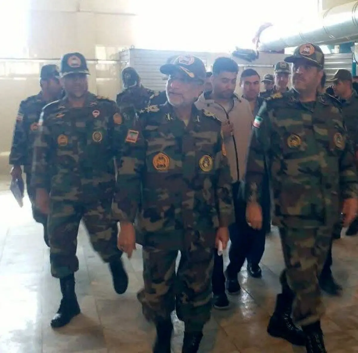 بازدید امیر سرتیپ چشک از نوار مرزی غرب کشور
