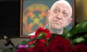 مراسم گرامیداشت یوگنی پریگوژین/ عکس

