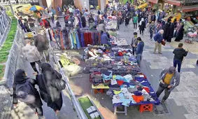 واکنش شهرداری به اجاره پیاده روها به دستفروشان