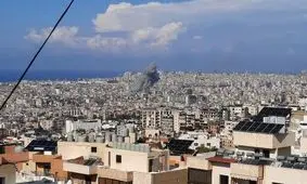 حمله هوایی اسرائیل به ضاحیه جنوبی بیروت

