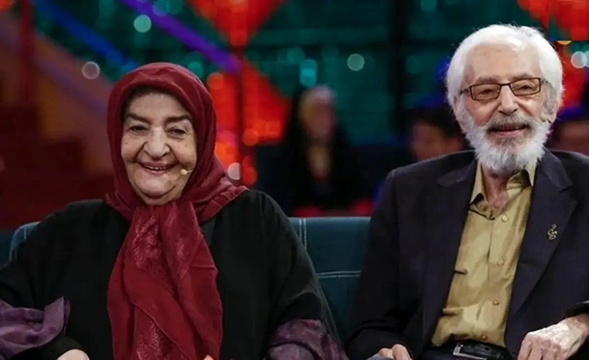 سفر زمان؛ چهرۀ «گیتی رئوفی» در 21 سالگی در کنار همسرش «جمشید مشایخی»/ عکس
