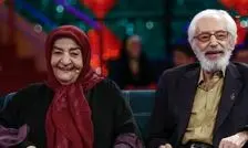 سفر زمان؛ چهرۀ «گیتی رئوفی» در 21 سالگی در کنار همسرش «جمشید مشایخی»/ عکس