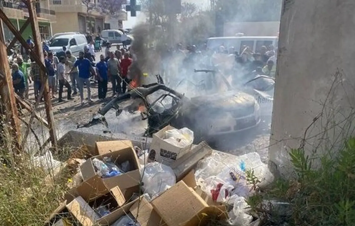 حمله اسرائیل به یک خودرو در جنوب لبنان و شهادت یک نفر

