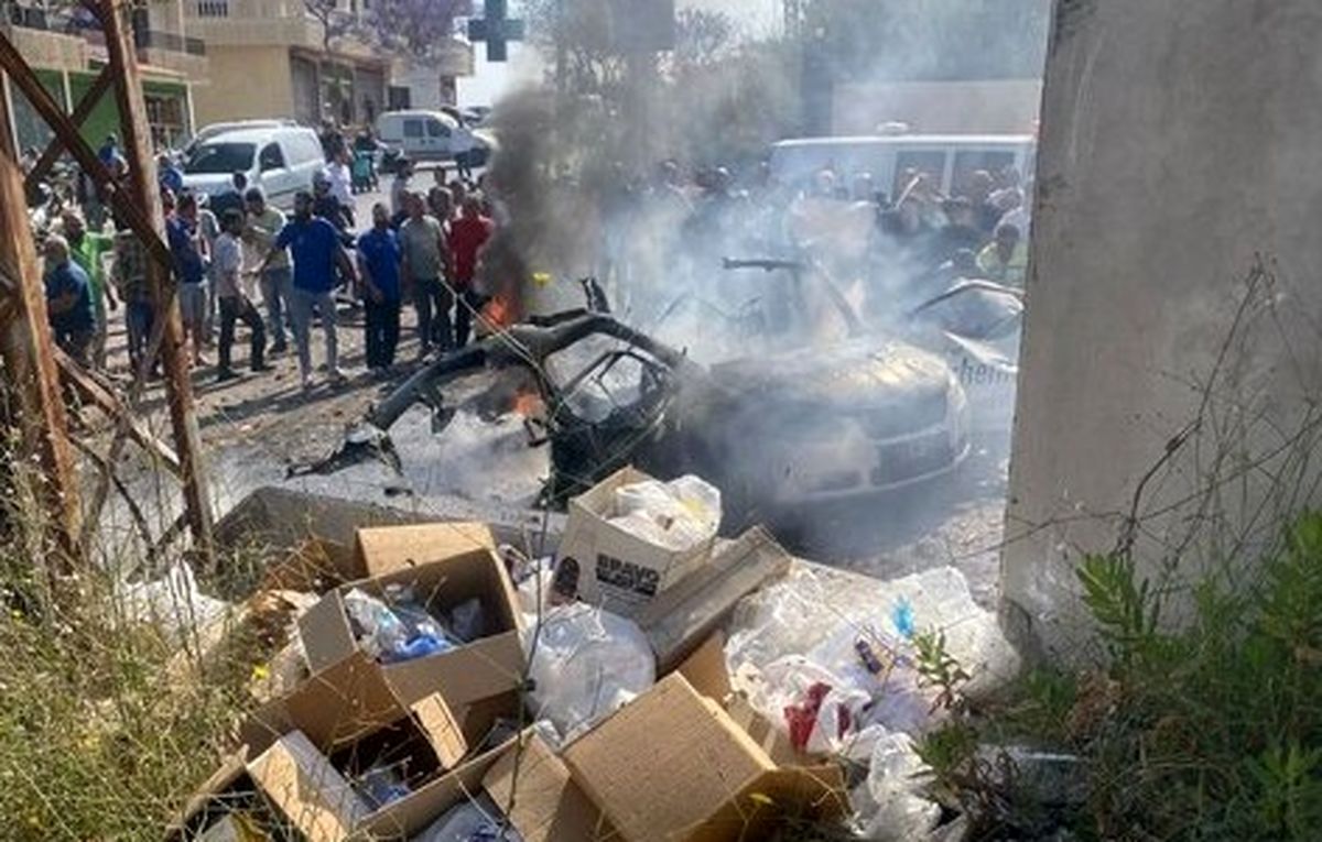  حمله اسرائیل به یک خودرو در جنوب لبنان و شهادت یک نفر 