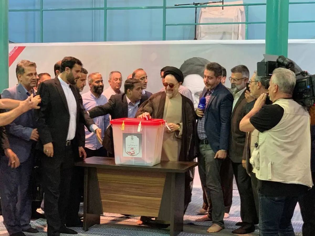  خاتمی در مرحله دوم انتخابات چهاردهمین دوره ریاست جمهوری شرکت کرد/ پیام خاتمی برای آنها که دور اول در انتخابات شرکت نکردند/ ویدئو