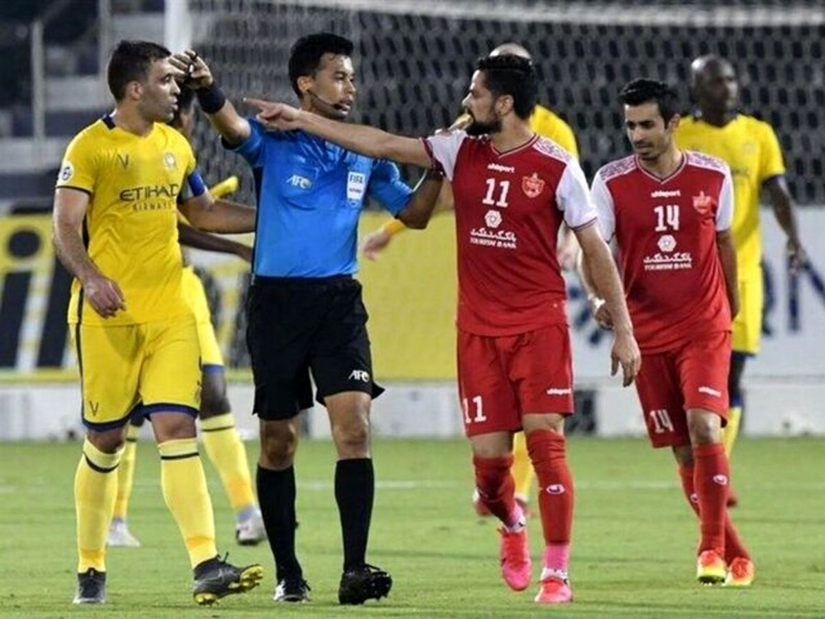 ابلاغ حکم نهایی شکایت النصر از پرسپولیس