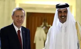 گفتگوی تلفنی اردوغان با امیر قطر درباره تنش اخیر با واشنگتن