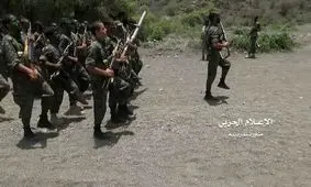 تمرین نظامی انصارالله یمن+تصاویر