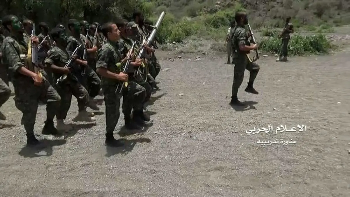 تمرین نظامی انصارالله یمن+تصاویر