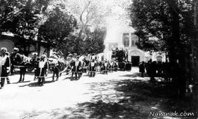 مراسم تشییع جنازه ناصرالدین شاه قاجار