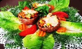 آشنایی با غذای متفاوت کوفته سبزیجات با گوشت فنجانی