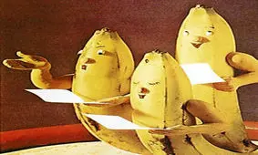  عکس های خنده دار از هنرنمایی با موز