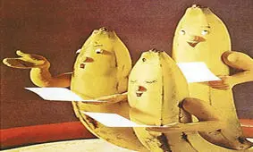  عکس های خنده دار از هنرنمایی با موز