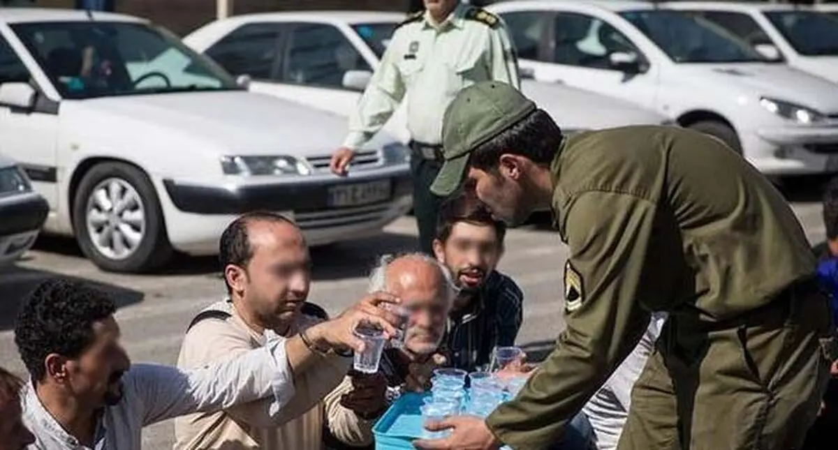 برخورد جالب سرباز ناجا با اشرار در گرمای شدید + عکس