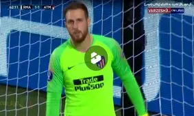 گل دوم رئال مادرید به اتلتیکو (پنالتی-راموس)