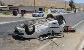 واژگونی خودرو در بروجرد یک کشته و چهار مصدوم داشت