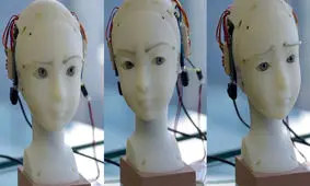 چشمان این روبات با شما حرف می زند