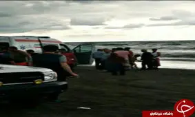 نجات جوان ۲۵ ساله از مرگ حتمی در عباس آباد +تصاویر