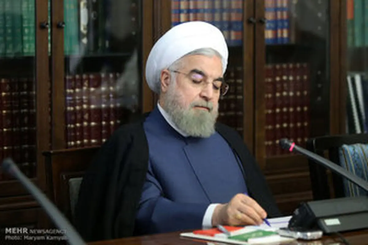 پیام تسلیت روحانی به رئیس جمهور ایتالیا