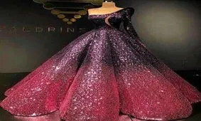 مدل لباس مجلسی لمه و شنی در رنگ های مختلف + تصاویر