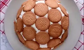 طرز تهیه کیک آپساید داون بیسکوییتی(بدون فر )