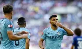 اولین بازی آگوئرو برای منچستر سیتی+عکس