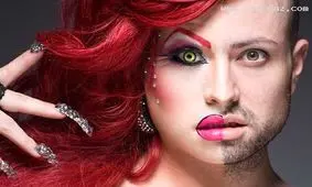 عکس هایی خنده دار از وقتی آقایان هم آرایش کنند!