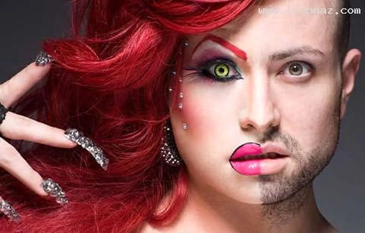 عکس هایی خنده دار از وقتی آقایان هم آرایش کنند!